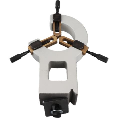 Stabilisateur métallique fixe pour lunette fixe pour centre de machine-outil de mini-tour WM-210 8 po x 16 po (1/5)
