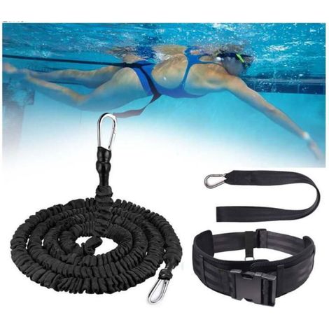 Elastique de Nage Piscine, Élastique de Nage Piscine Plus Large, Ceinture de Natation Églable Réglable. MATERIEL D'AQUAGYM (1/4)