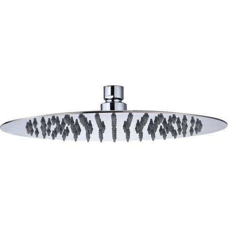 SOFFIONE DOCCIA INOX TONDO D 150 MM GROENLANDIA
