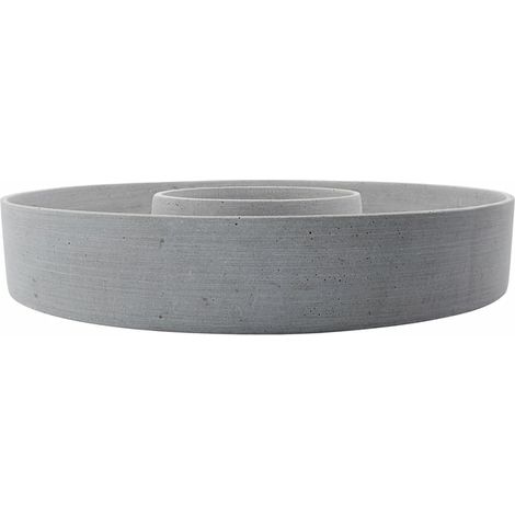 [GEBRAUCHT] B-Ware House Doctor The Ring Kerzenhalter Kerzenständer Windlichthalter ø 45 Cm Grau