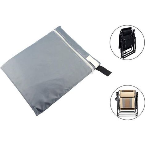 Housse de chaise longue pliable - housse de protection chaise longue pliable, imperméable housse de protection pour bain de Onglet (1/5)