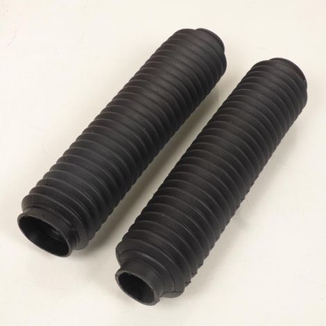 Soufflet protection fourche pour moto caoutchouc noir d: 38mm D: