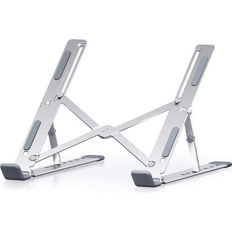 Support Ordinateur Portable et Tablette + Structure en Aluminium Légère et Résistante (1/5)