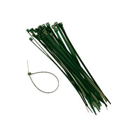 Collier de fixation type Colsons - 15 cm, Couleur Vert - Collier de fixation type Colsons - 15 cm, Couleur Vert