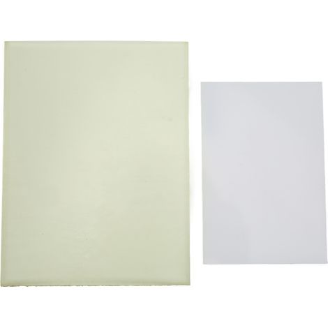 2 pièces Plaque de Perçage Cuir Anti-Rayures, Outils de Tamponnage pour Maroquinerie avec Amortissement et Protection des Poinçons (1/5)