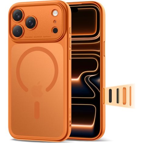 Funda Magpeak MagSafe CC para iPhone 17 Pro - Naranja (1/5)