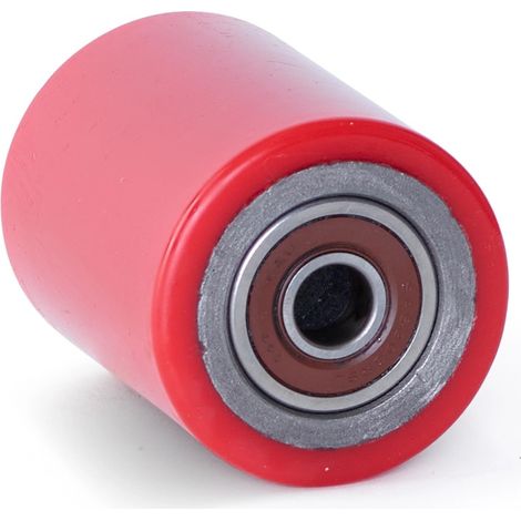 Rouleau de palette - MESO - PU - 80x100 - 700kg - Alésage 17mm