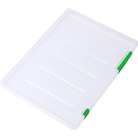 Organisateur De Documents A4 - Classeur Transparent Pour Papiers Photos Et Magazines - Usage Bureau École Maison - 1 Pièce (1/3)