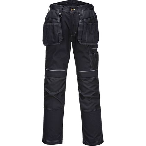 Pantaloni Holster Dhiver Pw3 Foderato - 40 - Nero - Portwest