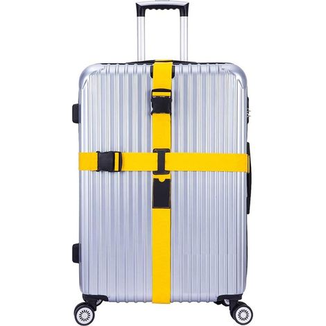 Sangle Valise, Sangles de Transport Suitcase Belt Accessoires de Voyage, (1/5)