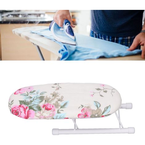 Mini support pliable pour repassage des manches, table à repasser de bureau, accessoires pour table à repasser, petit panneau de repassage portable pour les manches (1/5)
