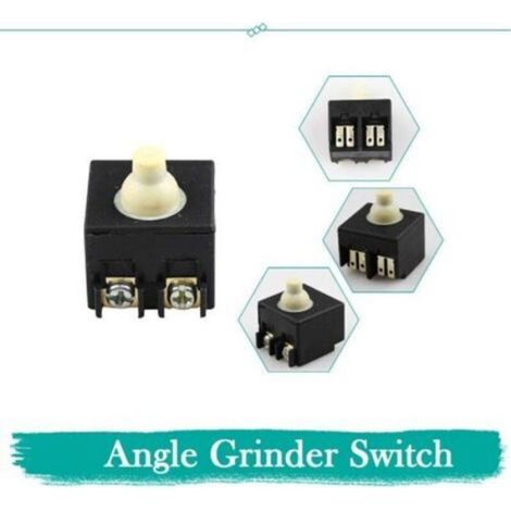 Interrupteur De Rechange - Meuleuse D Angle - AC 250 V - Anti Poussiere - Connexion Rapide - 2 Unites (1/4)
