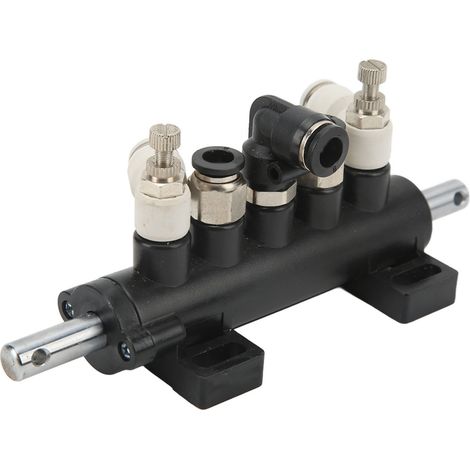 Valve de contrôle d'air à 5 voies pour pneu de voiture, valve à pédale, outil de réparation de roue pour démonte-pneus (1/5)
