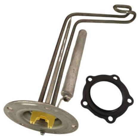 Riscaldatore a immersione in acciaio inox da 2000W, 5 fori, angolato, ARISTON.