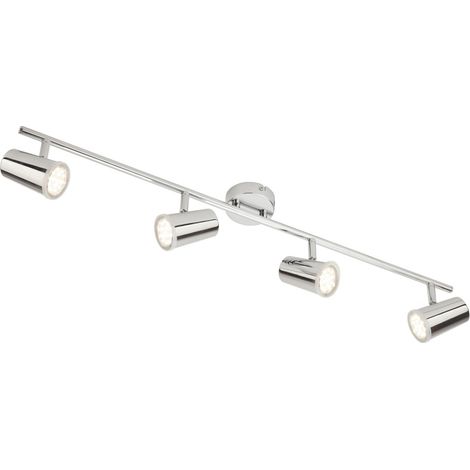 Litecraft Trisha Spotlight Bar Bathroom Adjustable 4 Light - Polished Chrome (1/5)