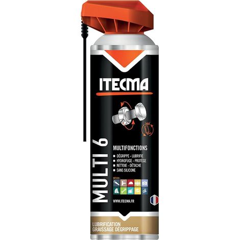 Dégrippant multifonctions MULTI 6 - ITW SPRAYTEC ITECMA (1/2)