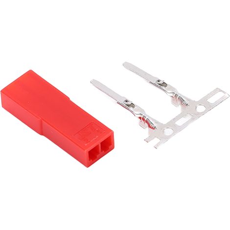 50 kits de boîtiers à 2 broches et d'adaptateurs de connecteurs mâles/femelles JST pour batteries lithium-polymère RC (1/5)