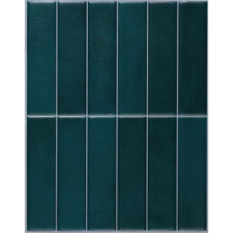 Selbstklebende Wandfliesen x4, 29,03x22,86cm - Smart Tiles Morocco Azla Klebefliesen 3D Fliesenaufkleber für Bad & Küche