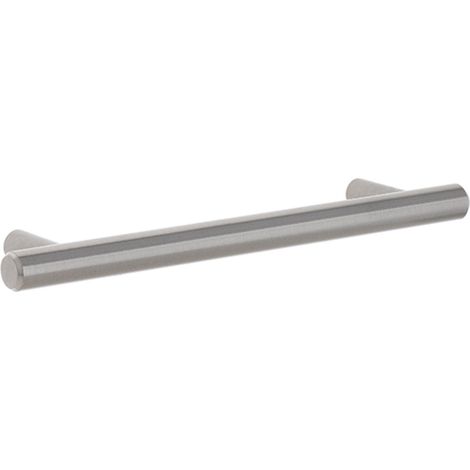 Poignée de meuble entraxe 320 mm type Hrazda pour tiroir armoire maison avec vis – Finition nickel brossé (1/3)