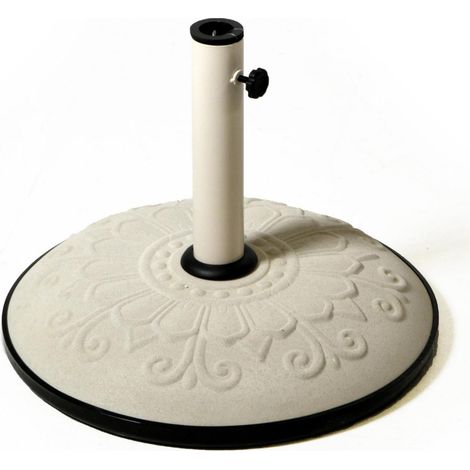 Base de sombrilla Blanco 50 cm 25 kg mod. Michigan