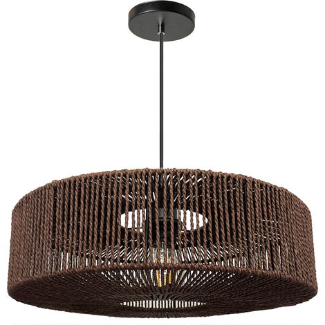 Pendant Lamp TOOLIGHT APP1295-1CP Brown E27