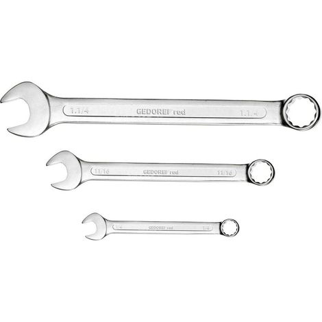 R09115016 Set di chiavi a bocca AF 1/4"-1.1/4" 16 pezzi