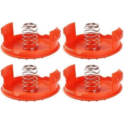 Accessories - BLACK + DECKER - RC-100-P - 4PCS Spool Caps - 4PCS Springs - Line Protection (1/4)