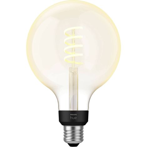 Philips Hue LED E27 Ampoule Globe Grande (ST72) Dorée Lumière blanche chaude à froide - White Ambiance (1/5)