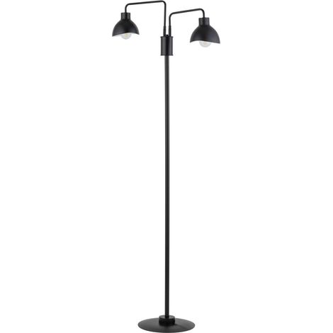 Lampada da terra moderna nera/bianca 2xE27 Holi Sigma (1/3)