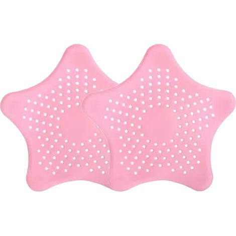 Silicone Sink Strainer, 2 Pack Silicone Hair Strainer, Kitchen Sink Strainer, Universal Silicone Filter, for Shower, Bathtub and Kitchen (1/5)