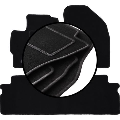 Jeu de tapis de sol en velours pour : Toyota Corolla E14 / E15 break, berline (2007-2012)
