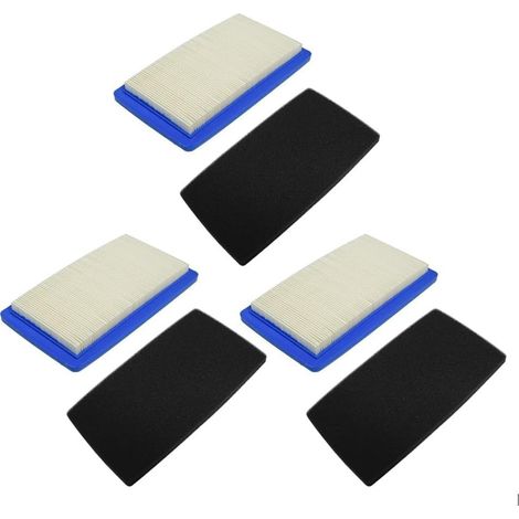 Lot de 3 filtres à air et pré-filtres pour souffleurs de feuilles Echo PB8010 PB8010T PB8010H PB9010H PB9010T Remplace A226002070 A226002250 (1/5)