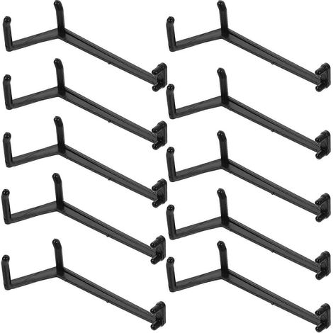 10-teiliges Set Pflanzenzweigspreizer, Pflanzenbiegewerkzeug, Pflanzenzweigbefestigungswerkzeuge-12.50X4.50X3.00CM-Black (1/3)