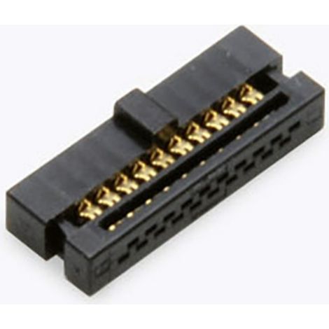 BKL Electronic 10120663 Pfosten-Steckverbinder Rastermaß: 1.27 mm Polzahl Gesamt: 12 Anzahl Reihen: