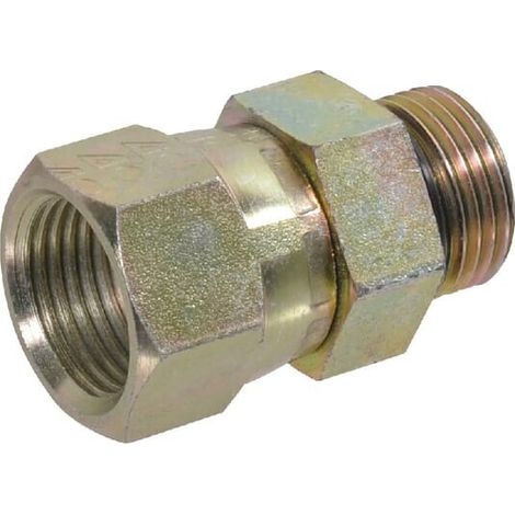 Uni贸n simple macho 1/2 JIC/UNF ALFAGOMMA FMU08 (1/3)
