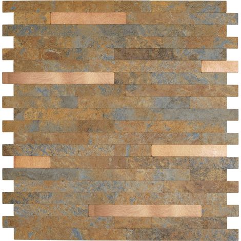 dalles murales adhésives Ardoise lot de 1 (29,7 x 29,2 cm) (1/4)