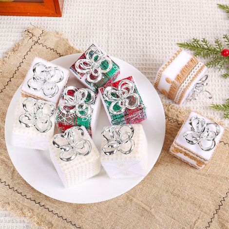 Boîte Cadeau Noël - Boule Décorative En Mousse - Décoration Arbre De Noël Table Et Mur - 3 Pièces (1/5)