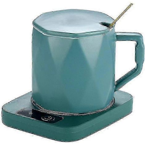 Chauffe-tasse à café, chauffe-tasse à thé au lait, chauffe-tasse, sous-verre chauffant, sous-verre de température (1/5)