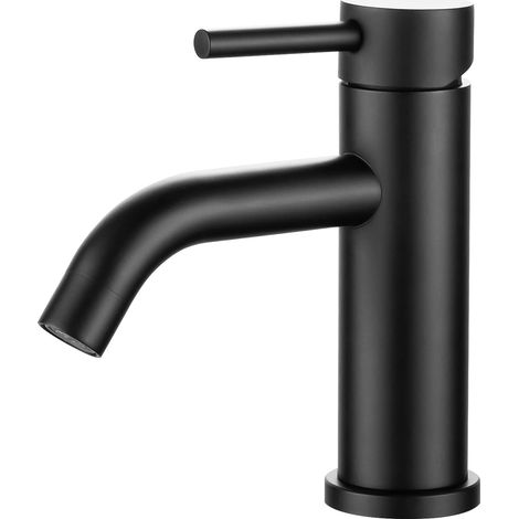 Ibergrif M11003B Miscelatore Monocomando per Bagno, Rubinetto per Lavabo con Funzione di Risparmio Idrico (1/5)