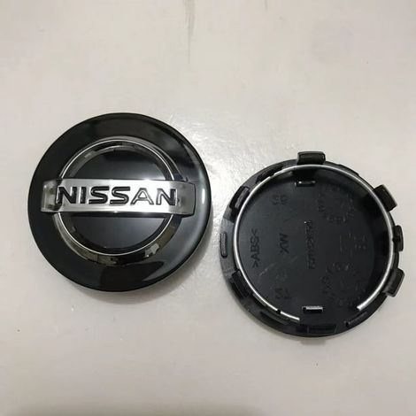 Enjoliveur central 60 mm pour jante, compatible Nissan, cache moyeu de roue en plastique, accessoire auto (1/3)