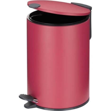 kela Mats Poubelle Rouge Pastel 3 Litres Salle de Bain (1/2)