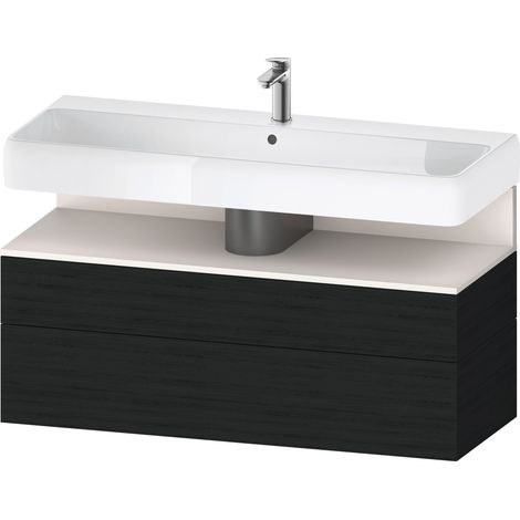 Duravit Collection One Meuble sous-lavabo, 1 tiroir et 1 tiroir, (1/2)