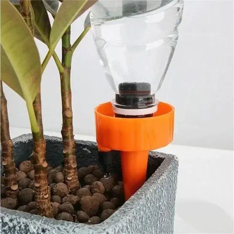 (Bleu foncé) 2026 Nouveau système d'arrosage automatique goutte à goutte pour plantes, fleurs, serre et jardin - Goutteurs d'arrosage automatique réglables