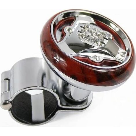 Universal Voiture Camion Volant Aide Molette Boule Spinner Tracteur Poignée - Placage (1/4)