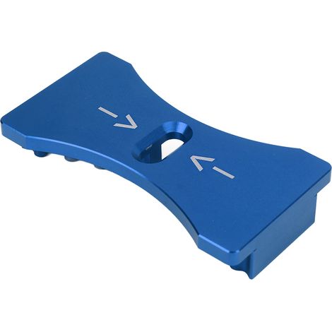 Clé de calage distribution arbre à cames en aluminium pour Mitsubishi, outil de verrouillage poulie vilebrequin et tendeur, jeu de remplacement bleu (1/5)
