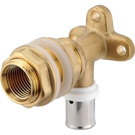 Press-Wanddurchführung mit Innengewinde - 16 x 2,0 mm - 1/2 Zoll IG für MV-Rohr