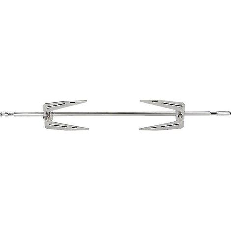 1 jeu de fourchettes pour friteuse à air en acier inoxydable (1/3)