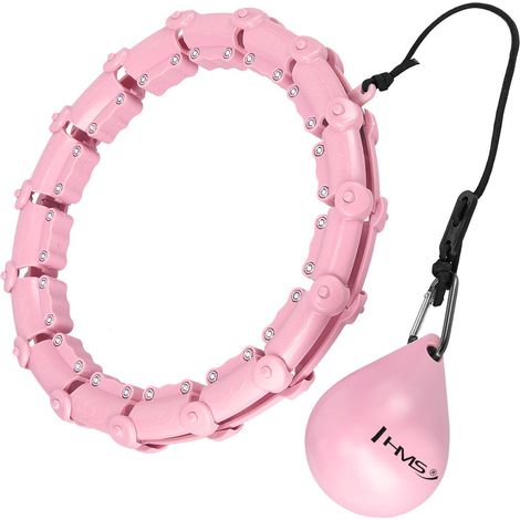 Hula Hoop mit Gewicht in Übergröße, Hellrosa (1/5)
