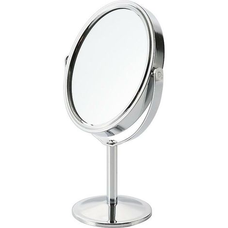 Miroir grossissant pivotant à 360 degrés, miroir de courtoisie avec support et base amovible-8pouce (1/5)