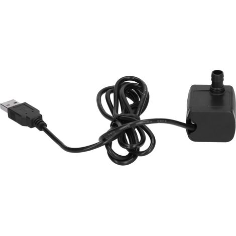 Mini-Tauchpumpe mit USB-Anschluss, bürstenloser Gleichstrommotor, elektronische Komponente, 1220–230 l/h, 12 V (1/5)